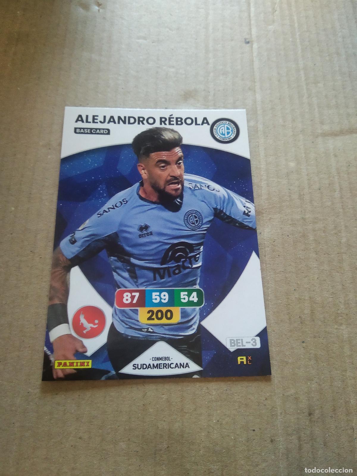 Football Stickers: ALEJANDRO REBOLA BELGRANO CROMO FUTBOL PANINI ADRENALYN CONMEBOL LIBERTADORES SUDAMERICANA 2024