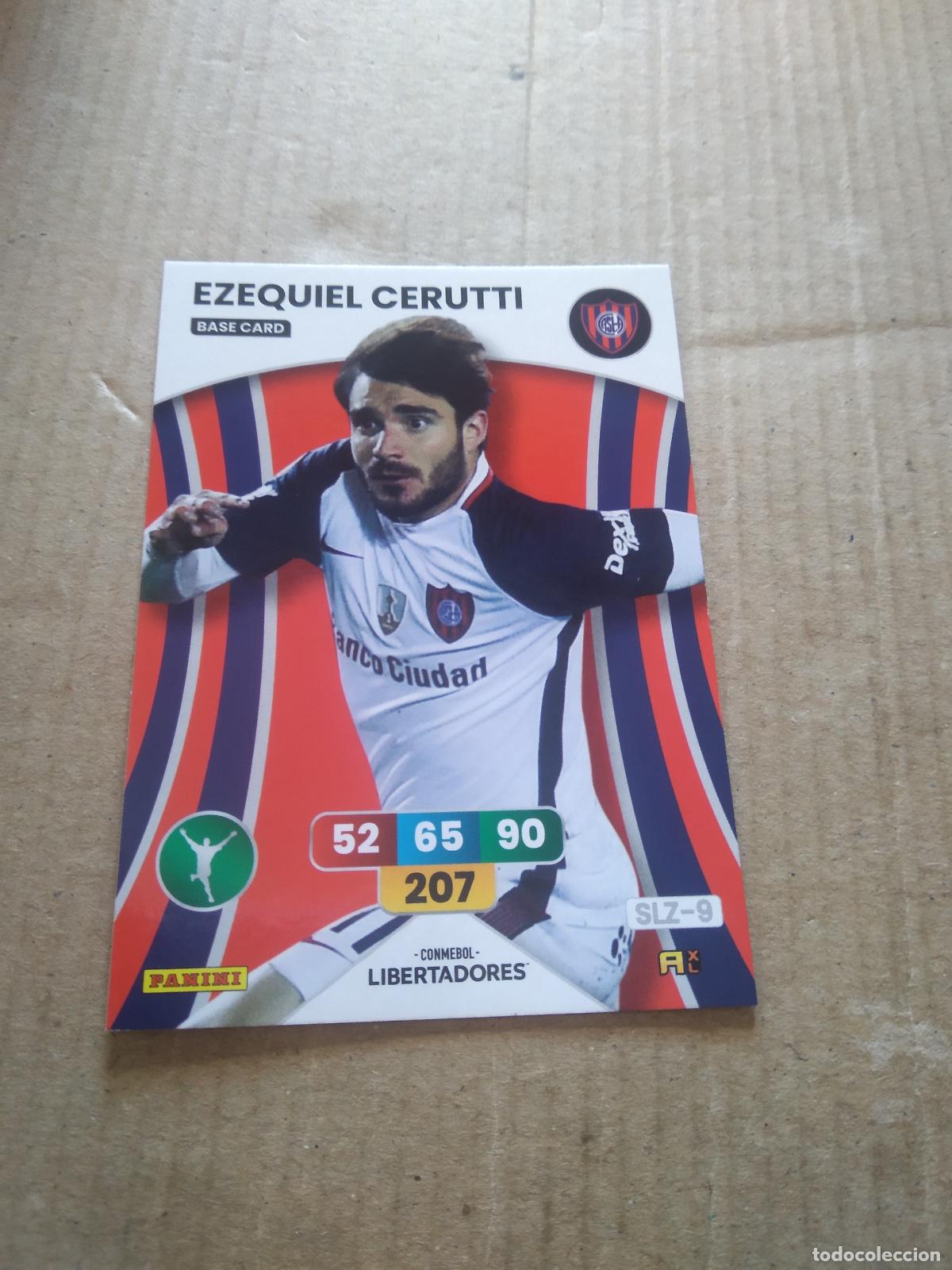 Football Stickers: EZEQUIEL CERUTTI SAN LORENZO CROMO FUTBOL PANINI ADRENALYN CONMEBOL LIBERTADORES SUDAMERICANA 2024