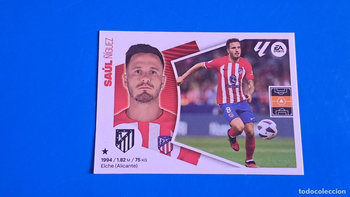 Football Stickers: LIGA ESTE 2024 2025 24 25 N&ordm; 12B SAUL ATLETICO DE MADRID NUEVO SIN PEGAR