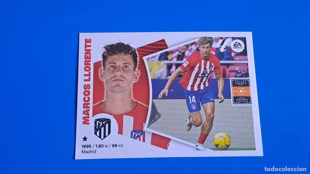 Football Stickers: LIGA ESTE 2024 2025 24 25 N&ordm; 13 MARCOS LLORENTE ATLETICO DE MADRID NUEVO SIN PEGAR