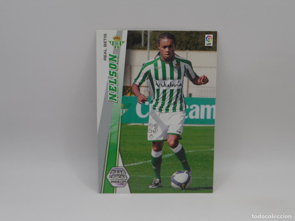Football Stickers: 479 NELSON BETIS NUEVO FICHAJE PANINI MEGACRACKS 2008 2009 08 09