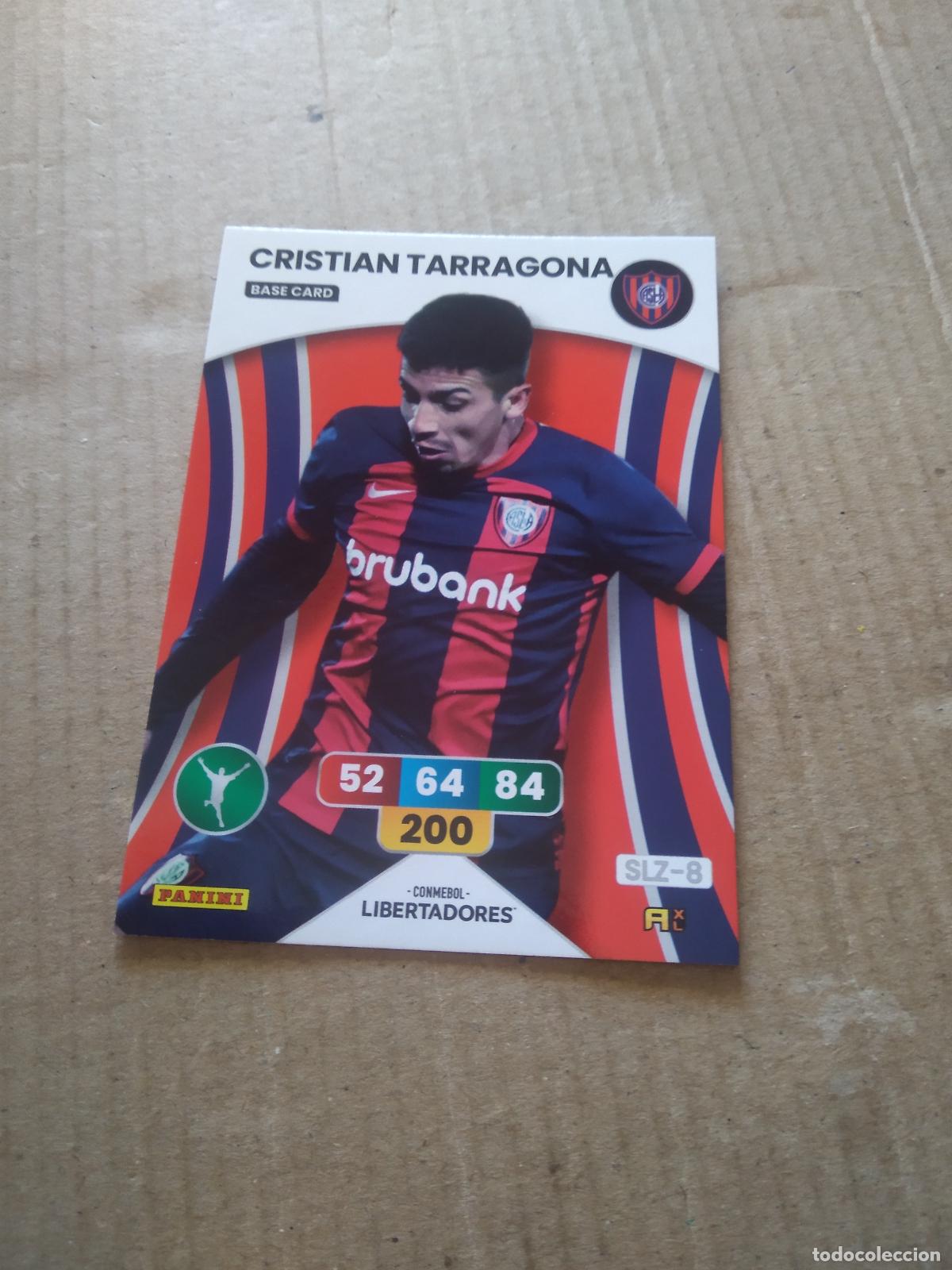 Football Stickers: CRISTIAN TARRAGONA SAN LORENZO CROMO FUTBOL PANINI ADRENALYN CONMEBOL LIBERTADORES SUDAMERICANA 2024