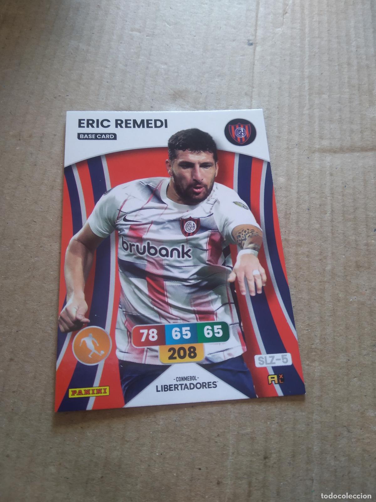 Figurine di Calcio: ERIC REMEDI SAN LORENZO CROMO FUTBOL PANINI ADRENALYN CONMEBOL LIBERTADORES SUDAMERICANA 2024