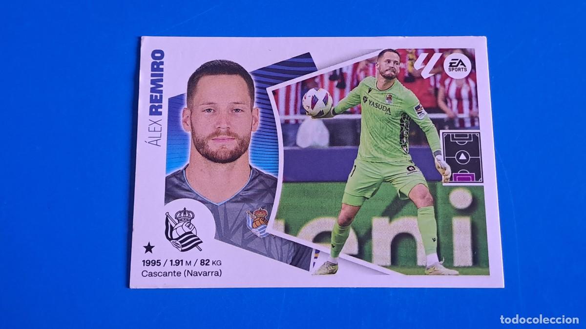 Figurine di Calcio: LIGA ESTE 2024 2025 24 25 N&ordm; 3 REMIRO REAL SOCIEDAD NUEVO SIN PEGAR