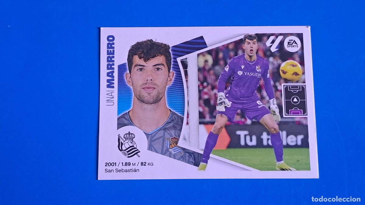 Figurine di Calcio: LIGA ESTE 2024 2025 24 25 N&ordm; 4 MARRERO REAL SOCIEDAD NUEVO SIN PEGAR