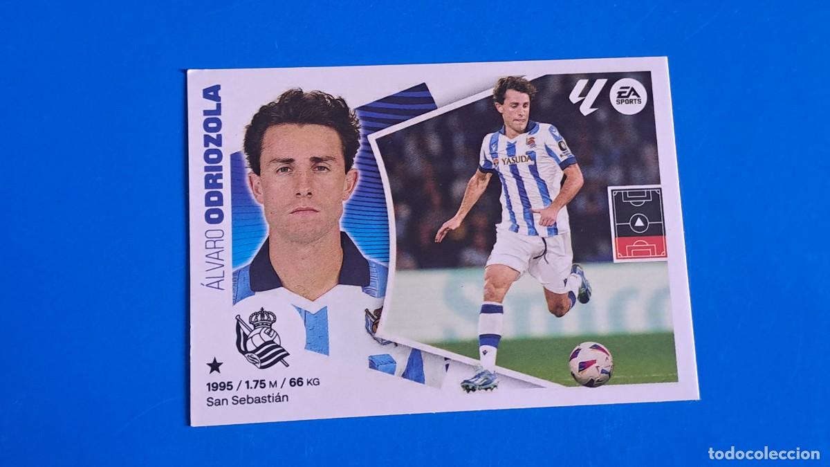 Figurine di Calcio: LIGA ESTE 2024 2025 24 25 N&ordm; 5B ODRIOZOLA REAL SOCIEDAD NUEVO SIN PEGAR