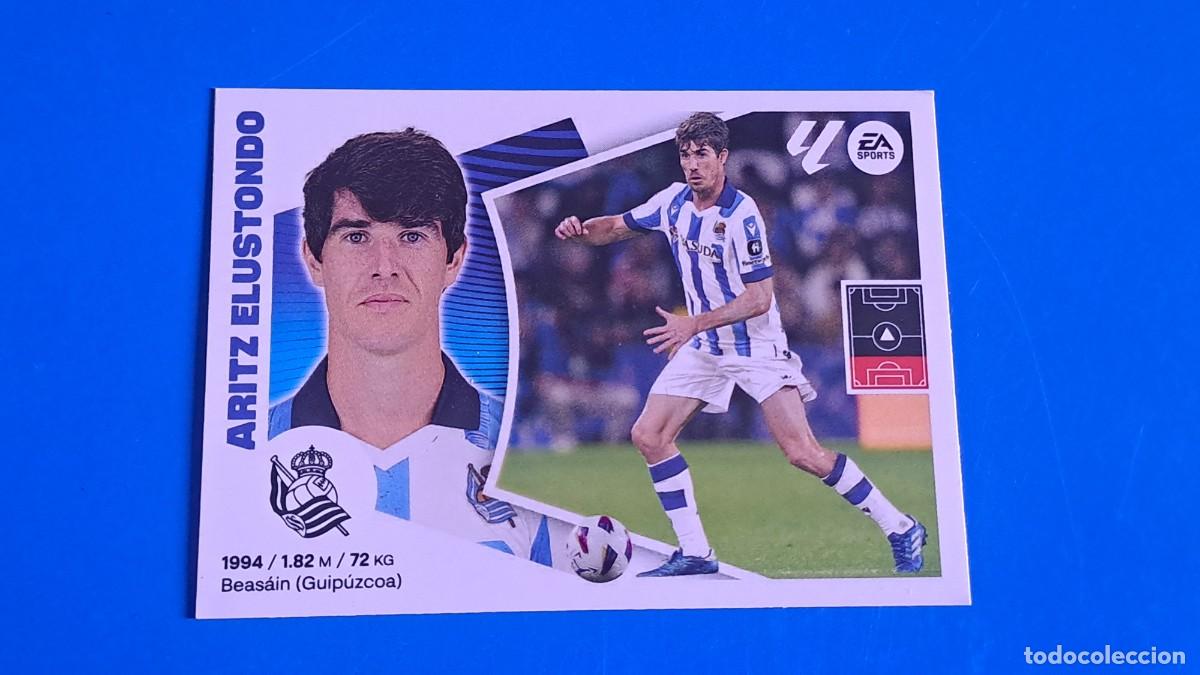 Figurine di Calcio: LIGA ESTE 2024 2025 24 25 N&ordm; 7 ARITZ ELUSTONDO REAL SOCIEDAD NUEVO SIN PEGAR