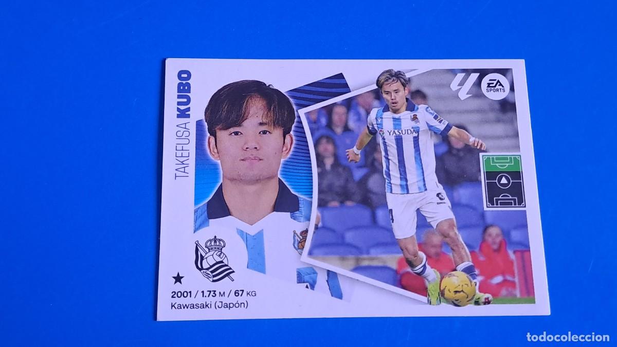 Figurine di Calcio: LIGA ESTE 2024 2025 24 25 N&ordm; 10 KUBO REAL SOCIEDAD NUEVO SIN PEGAR