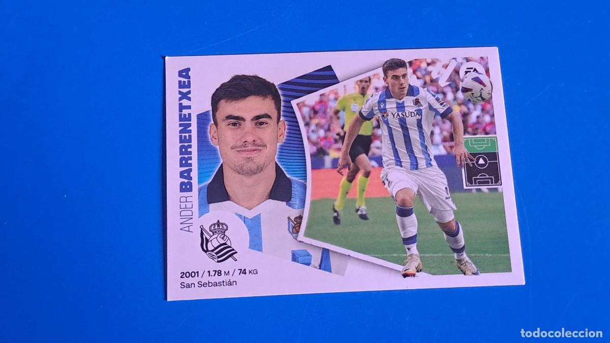 Cromos de f&uacute;tbol: LIGA ESTE 2024 2025 24 25 N&ordm; 19 BARRENETXEA REAL SOCIEDAD NUEVO SIN PEGAR