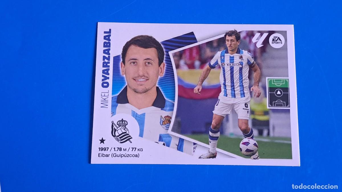 Cromos de F&uacute;tbol: LIGA ESTE 2024 2025 24 25 N&ordm; 17 OYARZABAL REAL SOCIEDAD NUEVO SIN PEGAR