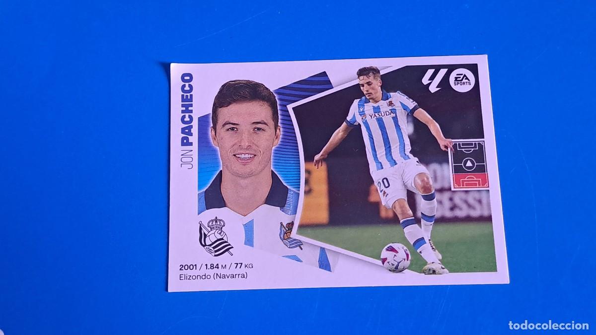 Cromos de F&uacute;tbol: LIGA ESTE 2024 2025 24 25 N&ordm; 9 PACHECO REAL SOCIEDAD NUEVO SIN PEGAR