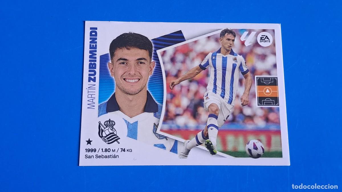 Cromos de F&uacute;tbol: LIGA ESTE 2024 2025 24 25 N&ordm; 11 ZUBMENDI REAL SOCIEDAD NUEVO SIN PEGAR