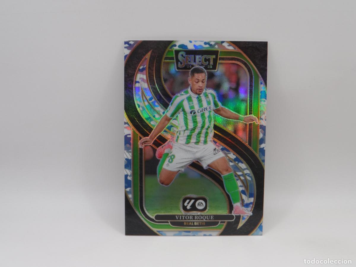 Cromos de Futebol: 131 VITOR ROQUE NUMERADA /30 WINTER CAMO BETIS PANINI SELECT LIGA 2024 2025 24 25
