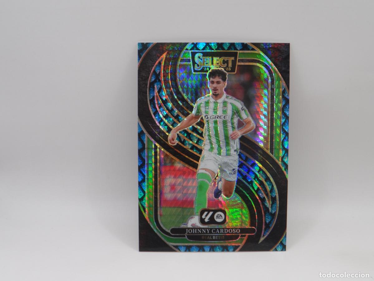 Cromos de Futebol: 132 JOHNNY CARDOSO NUMERADA /28 DRAGON PRIZM BETIS PANINI SELECT 2024 2025 24 25