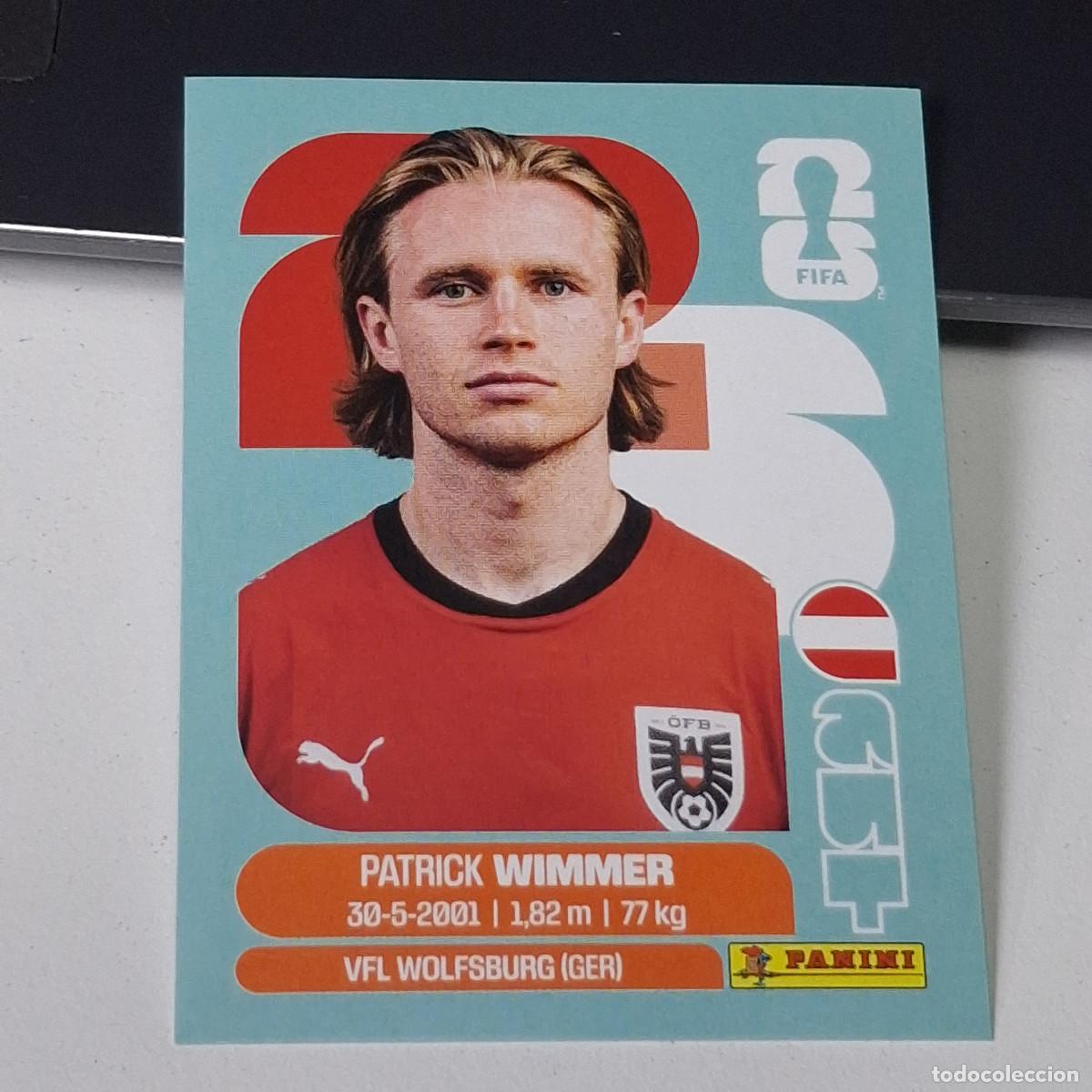 Cromos de F&uacute;tbol: B25 AUT 17 AUT17 PATRICK WIMMER AUSTRIA AUT MUNDIAL FIFA WORLD CUP 2026 STICKER PANINI