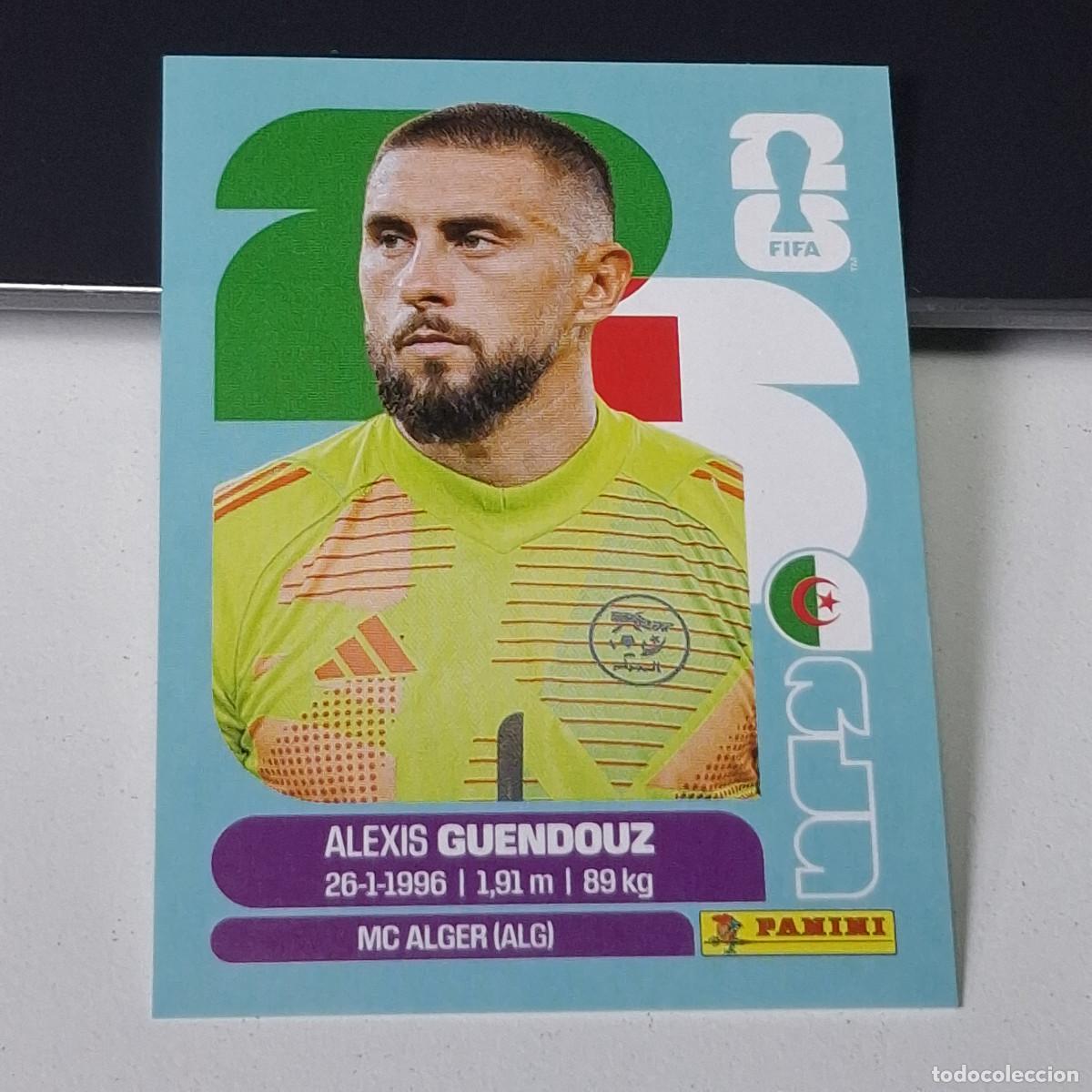 Cromos de F&uacute;tbol: B25 ALG2 ALEXIS GUENDOUZ 2 ARGELIA ALGERIA ALG MUNDIAL FIFA WORLD CUP 2026 STICKER PANINI