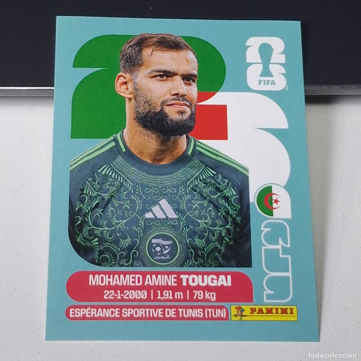 Cromos de F&uacute;tbol: B25 ALG 6 ALG6 MOHAMED AMINE TOUGAI ARGELIA ALGERIA MUNDIAL FIFA WORLD CUP 2026 STICKER PANINI