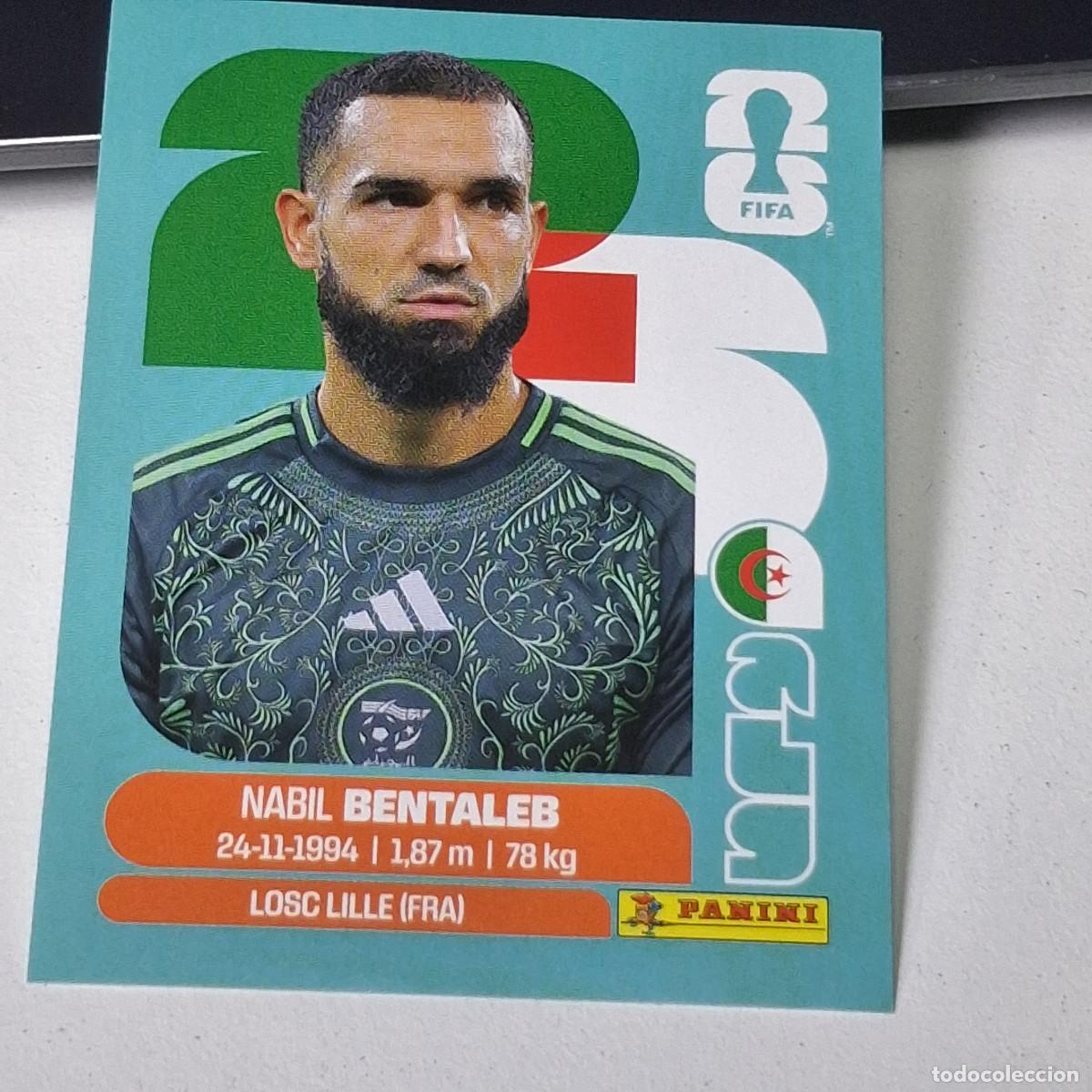 Cromos de F&uacute;tbol: B25 ALG12 NABIL BENTALAB 12 ARGELIA ALGERIA ALG MUNDIAL FIFA WORLD CUP 2026 STICKER PANINI