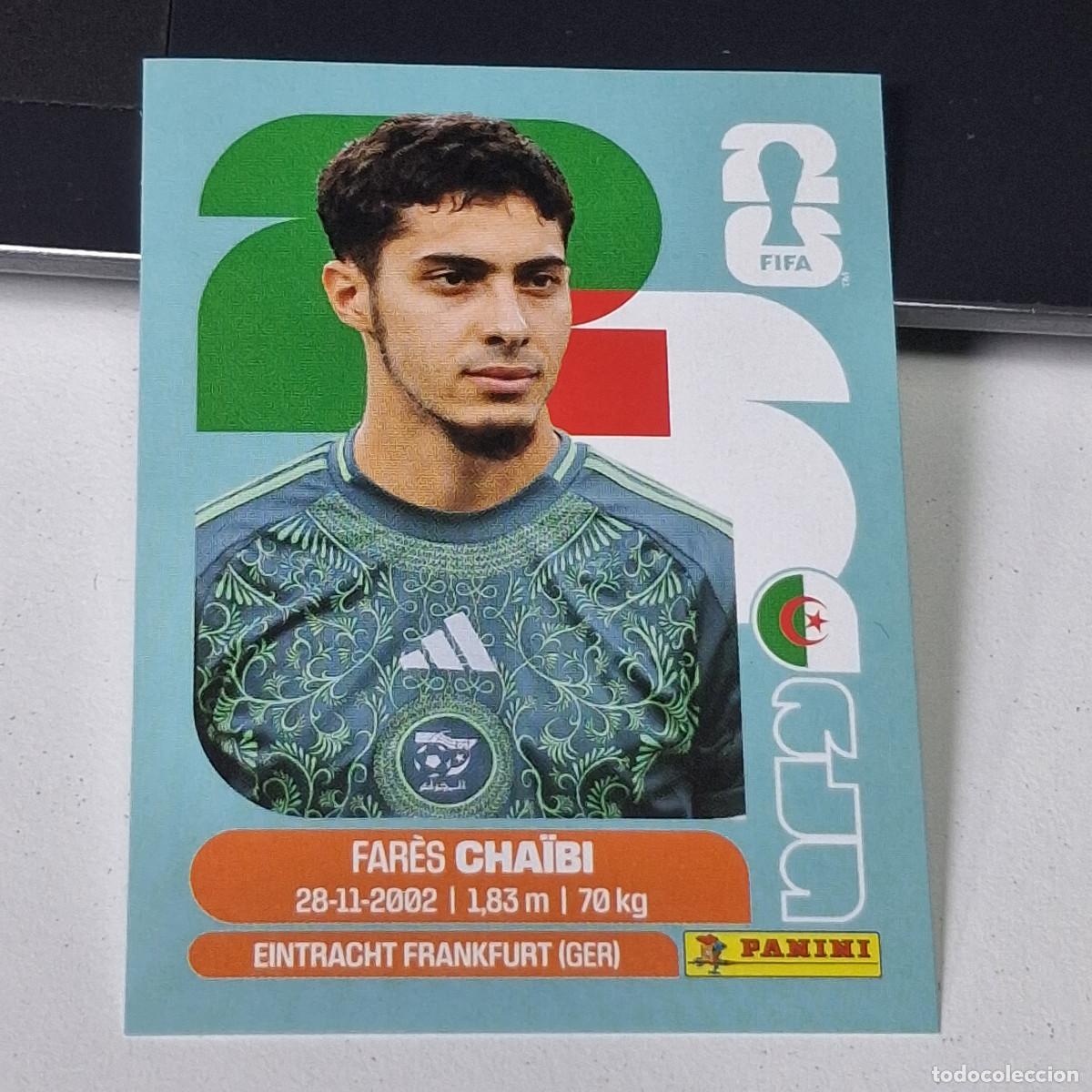 Fu&szlig;ball-Sticker: B25 ALG14 FAR&Eacute;S CHAIBI 14 ARGELIA ALGERIA ALG MUNDIAL FIFA WORLD CUP 2026 STICKER PANINI
