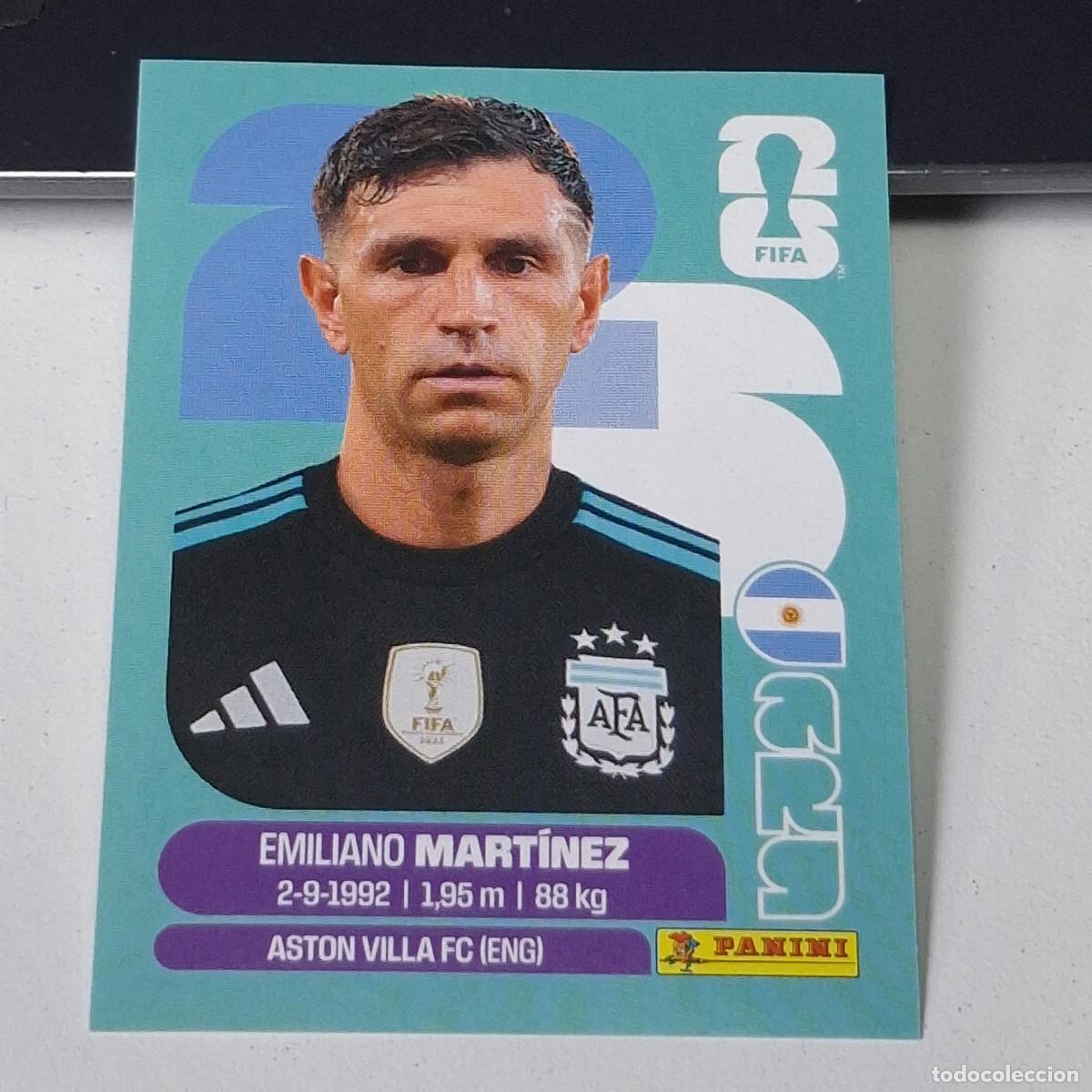 Football Stickers: B25 ARG 2 ARG2 EMILIANO MARTINEZ DIBU ARGENTINA ARG MUNDIAL FIFA WORLD CUP 2026 STICKER PANINI