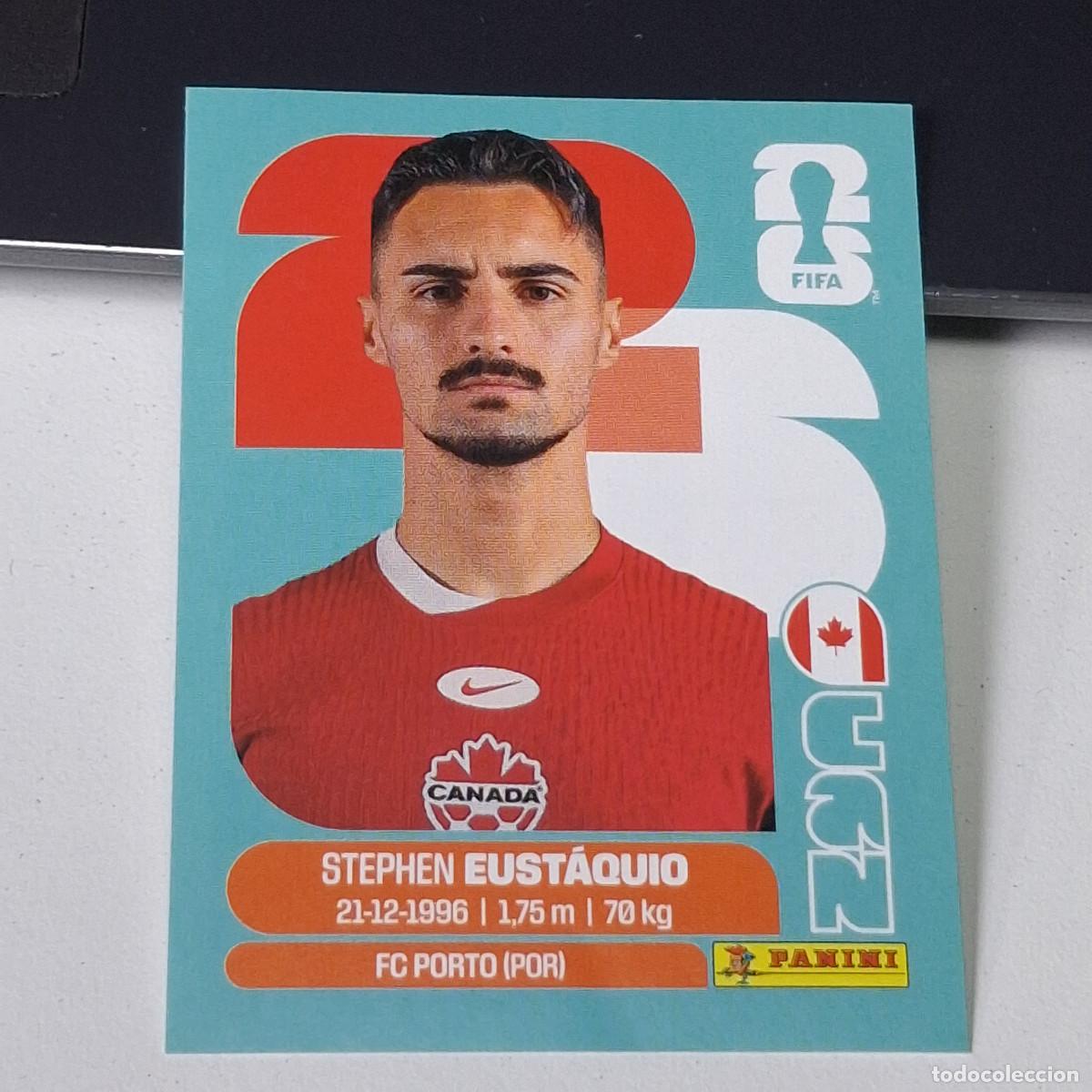 Football Stickers: B25 CAN10 STEPHEN EUST&Aacute;QUIO CAN 10 CANADA CAN MUNDIAL FIFA WORLD CUP 2026 STICKER PANINI