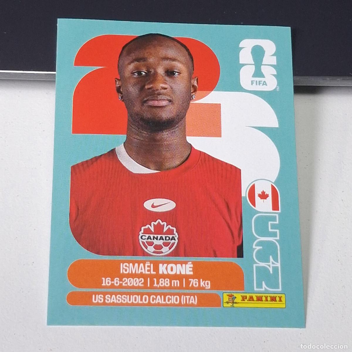 Football Stickers: B25 CAN 11 CAN11 ISMAEL KONE CANADA CANADA CAN MUNDIAL FIFA WORLD CUP 2026 STICKER PANINI