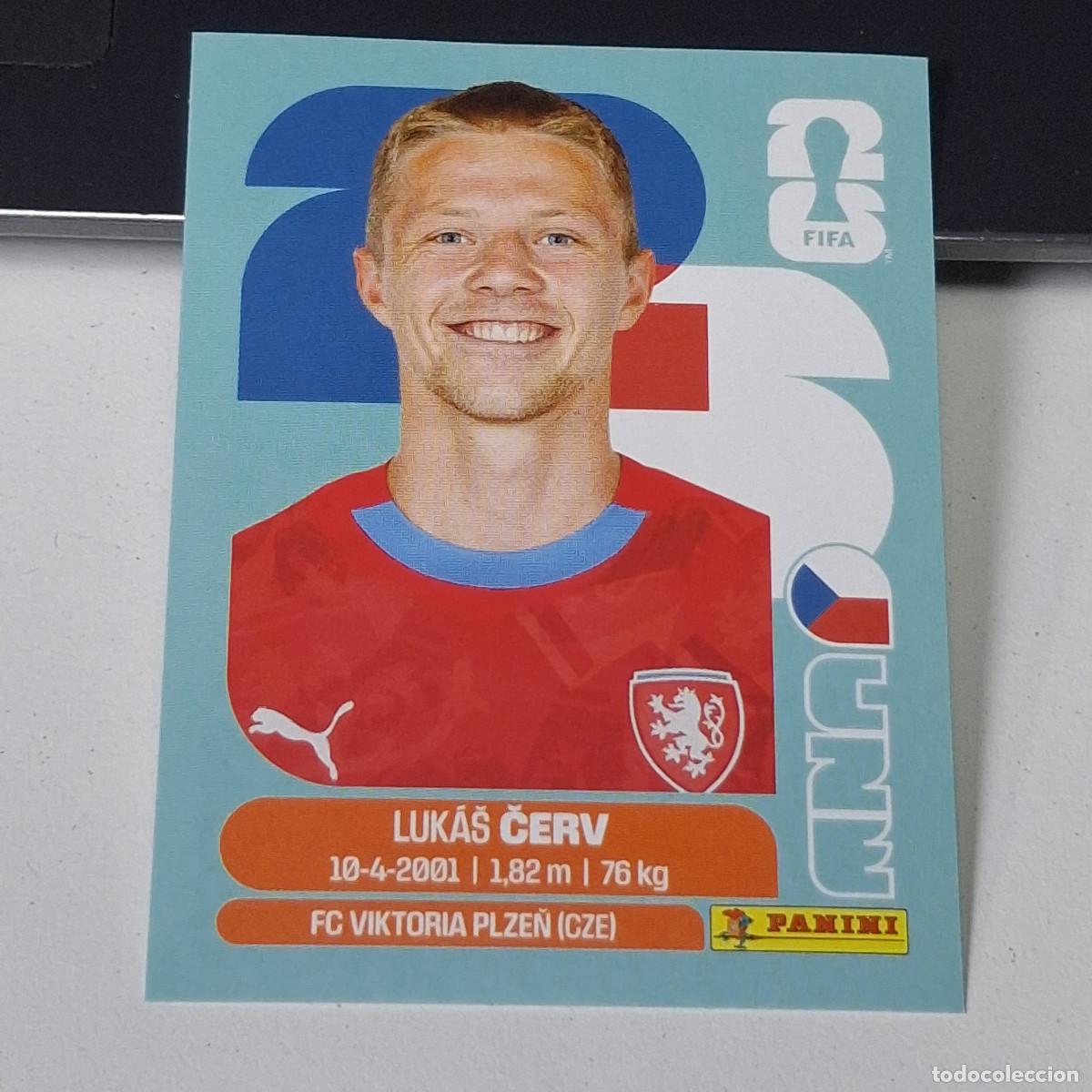 Cromos de F&uacute;tbol: B25 CZE 11 CZE11 LUKAS CERV REPUBLICA CHECA MUNDIAL FIFA WORLD CUP 2026 STICKER PANINI