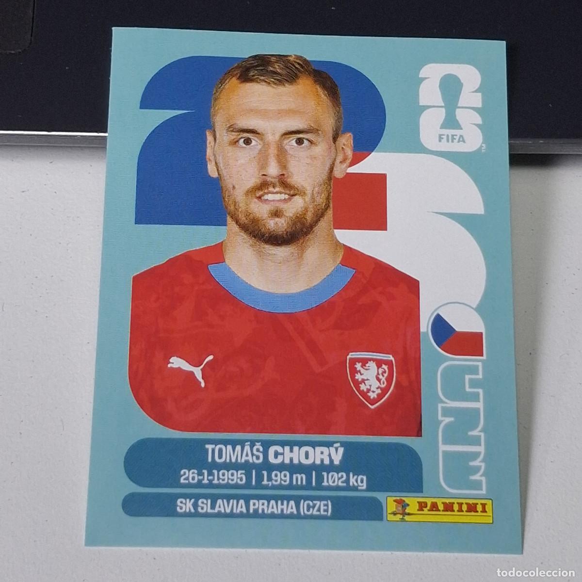 Cromos de F&uacute;tbol: B25 CZE 17 CZE17 TOMAS CHORY REP&Uacute;BLICA CHECA CHEQUIA CZE MUNDIAL FIFA WORLD CUP 2026 STICKER PANINI