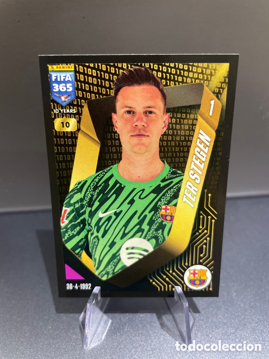Cromos de F&uacute;tbol: Ter Stegen 348 Panini FIFA 365 10 Years 2025 FC Barcelona
