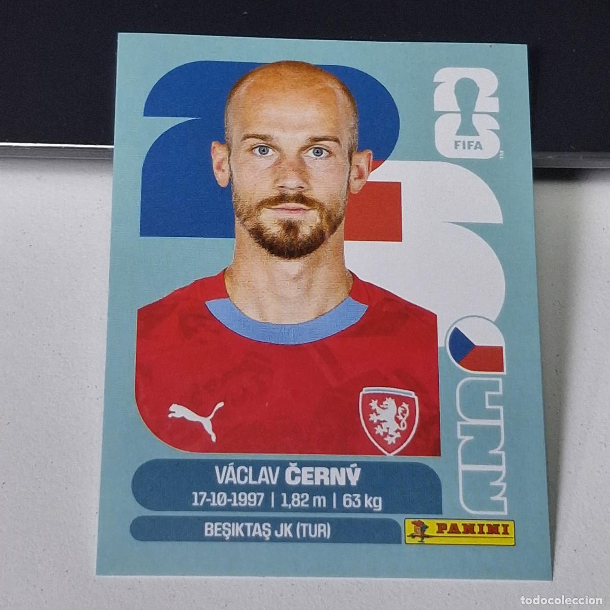 Cromos de F&uacute;tbol: B25 CZE18 CZE 18 CERNY VACLAV REP&Uacute;BLICA CHECA CHEQUIA CZE MUNDIAL FIFA WORLD CUP 2026 STICKER PANINI