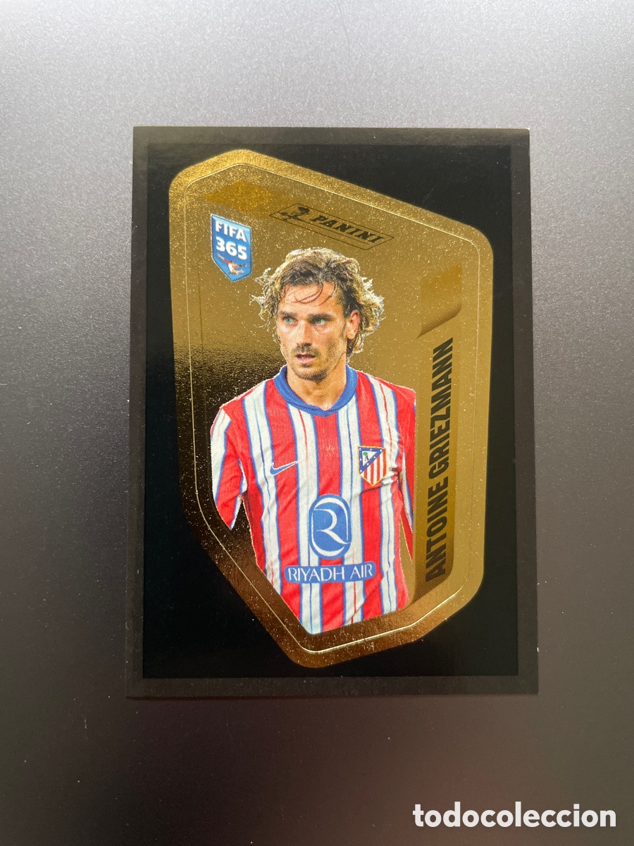 Cromos de F&uacute;tbol: Griezmann GRI My Golden Team Panini FIFA 365 10 Years 2025 Atletico de Madrid