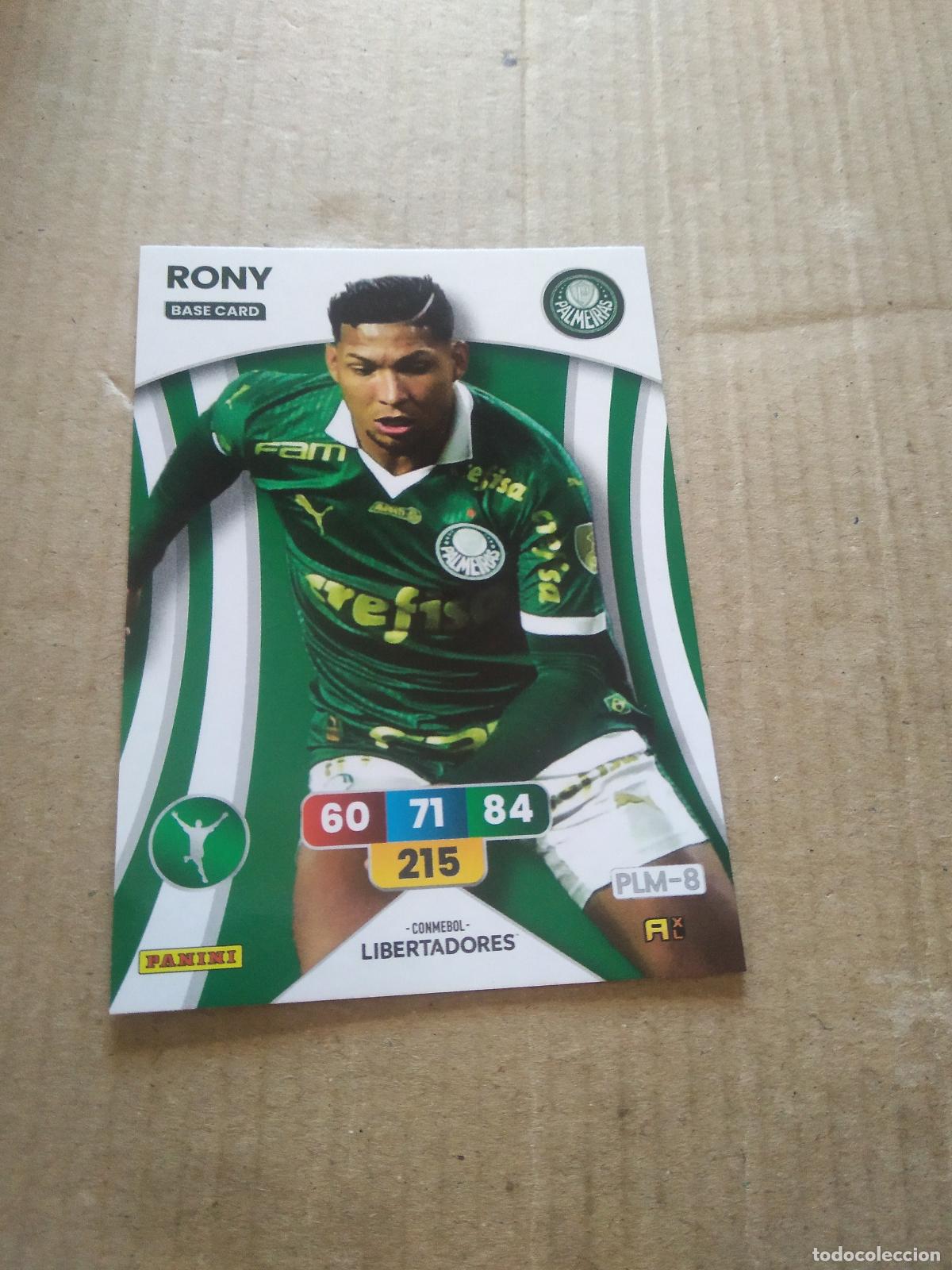 Cromos de F&uacute;tbol: RONY PALMEIRAS CROMO FUTBOL PANINI ADRENALYN CONMEBOL LIBERTADORES SUDAMERICANA 2024