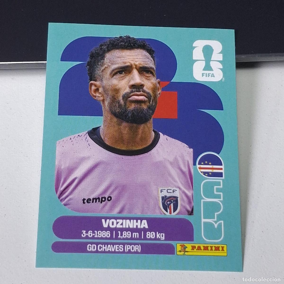 Cromos de F&uacute;tbol: B25 CPV 2 CPV2 VOZINHA CABO VERDE CAPE CPV MUNDIAL FIFA WORLD CUP 2026 STICKER PANINI
