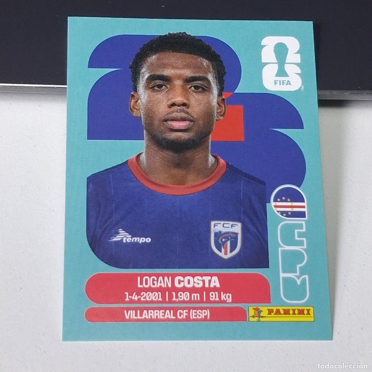 Cromos de F&uacute;tbol: B25 CPV3 LOGAN COSTA 3 CABO VERDE CPV CAPE MUNDIAL FIFA WORLD CUP 2026 STICKER PANINI