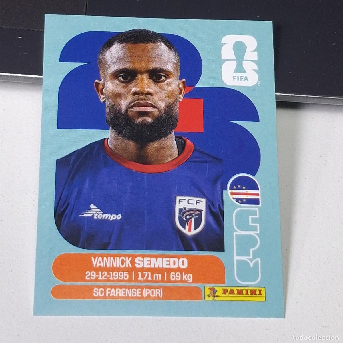Cartes &agrave; collectionner de Football: B25 CPV 9 CPV9 YANNICK SEMEDO CABO VERDE CAPE MUNDIAL FIFA WORLD CUP 2026 STICKER PANINI