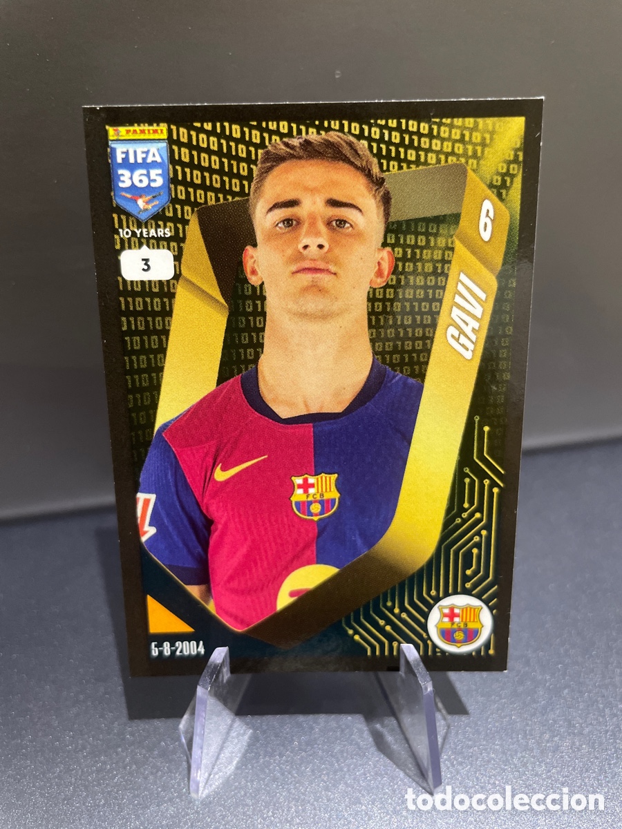 Figurine di Calcio: Gavi 357 Panini FIFA 365 10 Years 2025 FC Barcelona