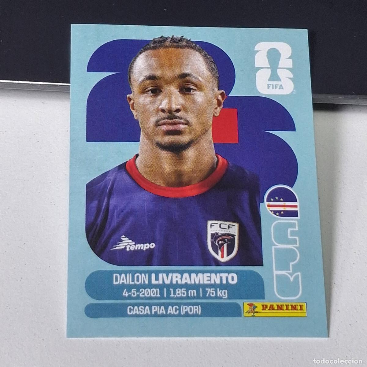 Fu&szlig;ball-Sticker: B25 CPV 18 CPV18 DAILON LIVRAMENTO CABO VERDE CAPE CPV MUNDIAL FIFA WORLD CUP 2026 STICKER PANINI