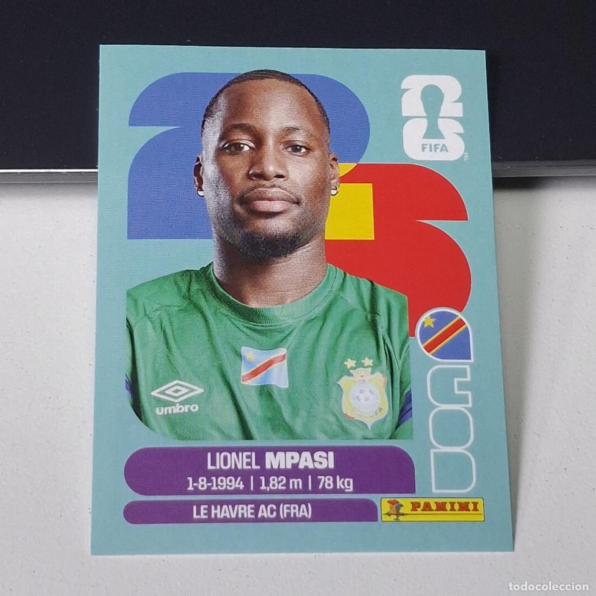 Fu&szlig;ball-Sticker: B25 COD2 LIONEL MPASI 2 CONGO COD MUNDIAL FIFA WORLD CUP 2026 STICKER PANINI