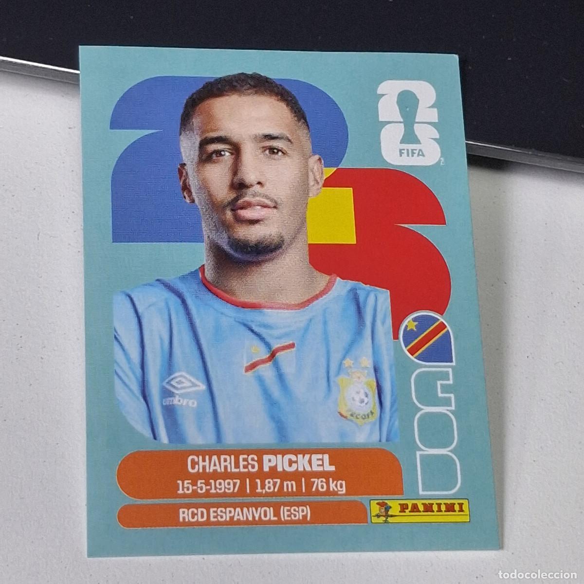 Fu&szlig;ball-Sticker: B25 COD 8 COD8 CHARLES PICKEL REPUBLICA CONGO MUNDIAL FIFA WORLD CUP 2026 STICKER PANINI