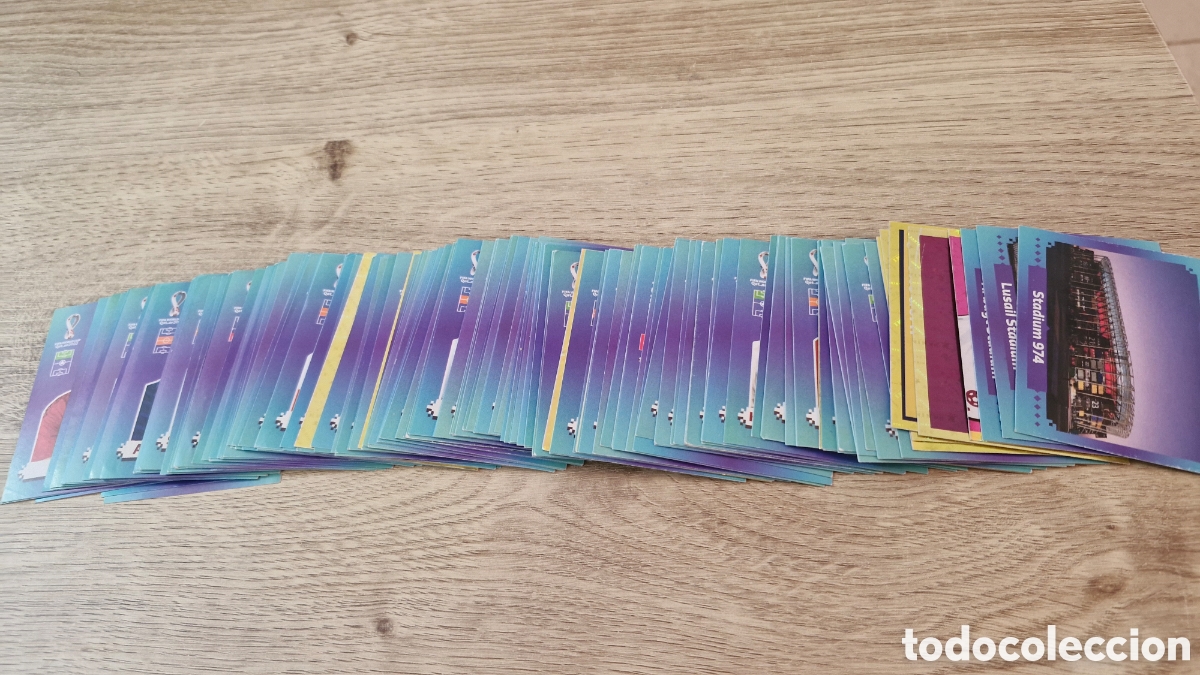 Football Stickers: MUNDIAL FIFA WORLD CUP QATAR 2022 LOTE CROMOS 154 CROMOS SIN REPETIR