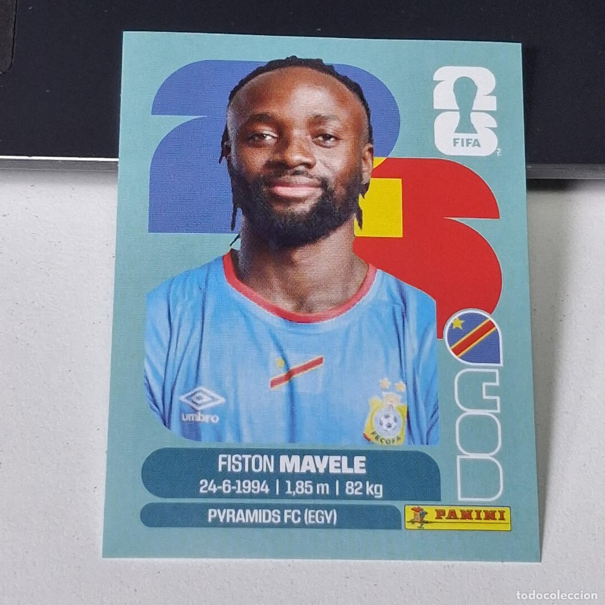 Football Stickers: B25 COD18 FISTON MAYELE 18 CONGO COD MUNDIAL FIFA WORLD CUP 2026 STICKER PANINI