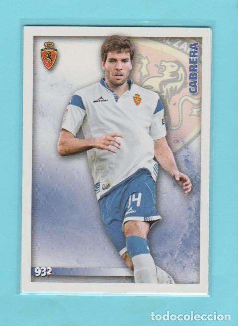 Fu&szlig;ball-Sticker: MUNDICROMO 2014 2015 14 15 REAL ZARAGOZA CABRERA 932