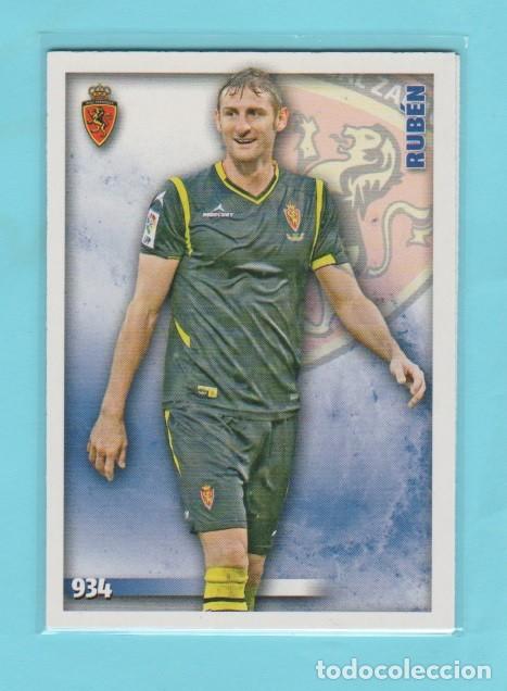 Fu&szlig;ball-Sticker: MUNDICROMO 2014 2015 14 15 REAL ZARAGOZA RUB&Eacute;N 934