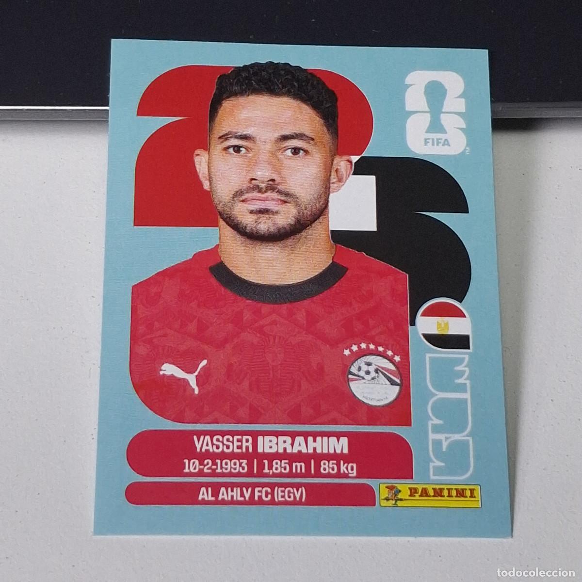 Cromos de F&uacute;tbol: B25 EGY 5 EGY5 YASSER IBRAHIM EGYPTO EGY EGYPT MUNDIAL FIFA WORLD CUP 2026 STICKER PANINI