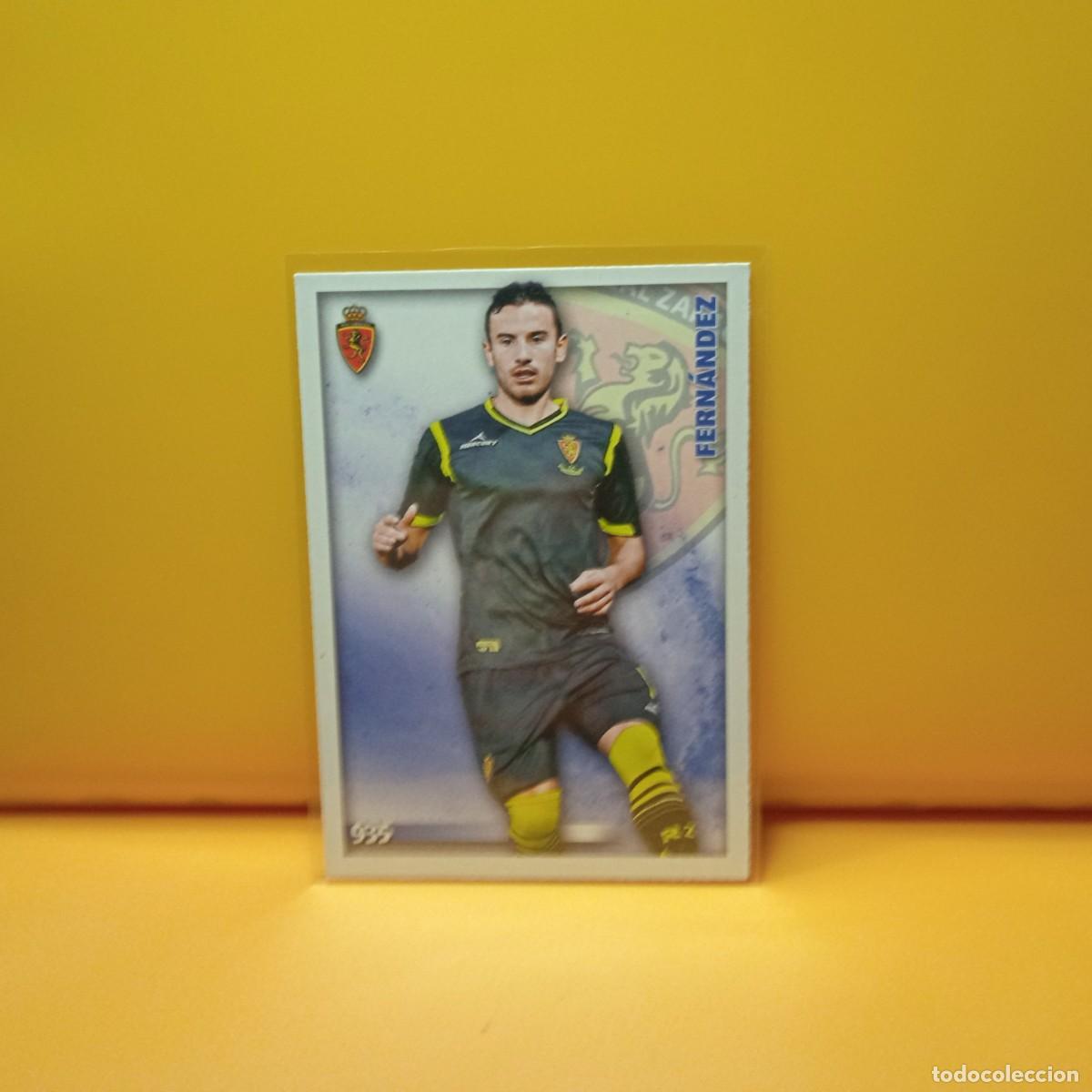 Cromos de F&uacute;tbol: MUNDICROMO 2014 2015 14 15 REAL ZARAGOZA FERN&Aacute;NDEZ 935