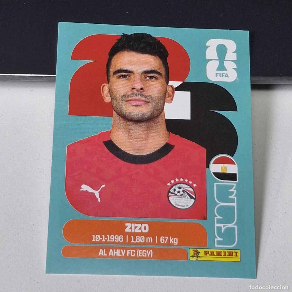Figurine di Calcio: B25 EGY11 ZIZO 11 EGYPTO EGYPT EGY MUNDIAL FIFA WORLD CUP 2026 STICKER PANINI
