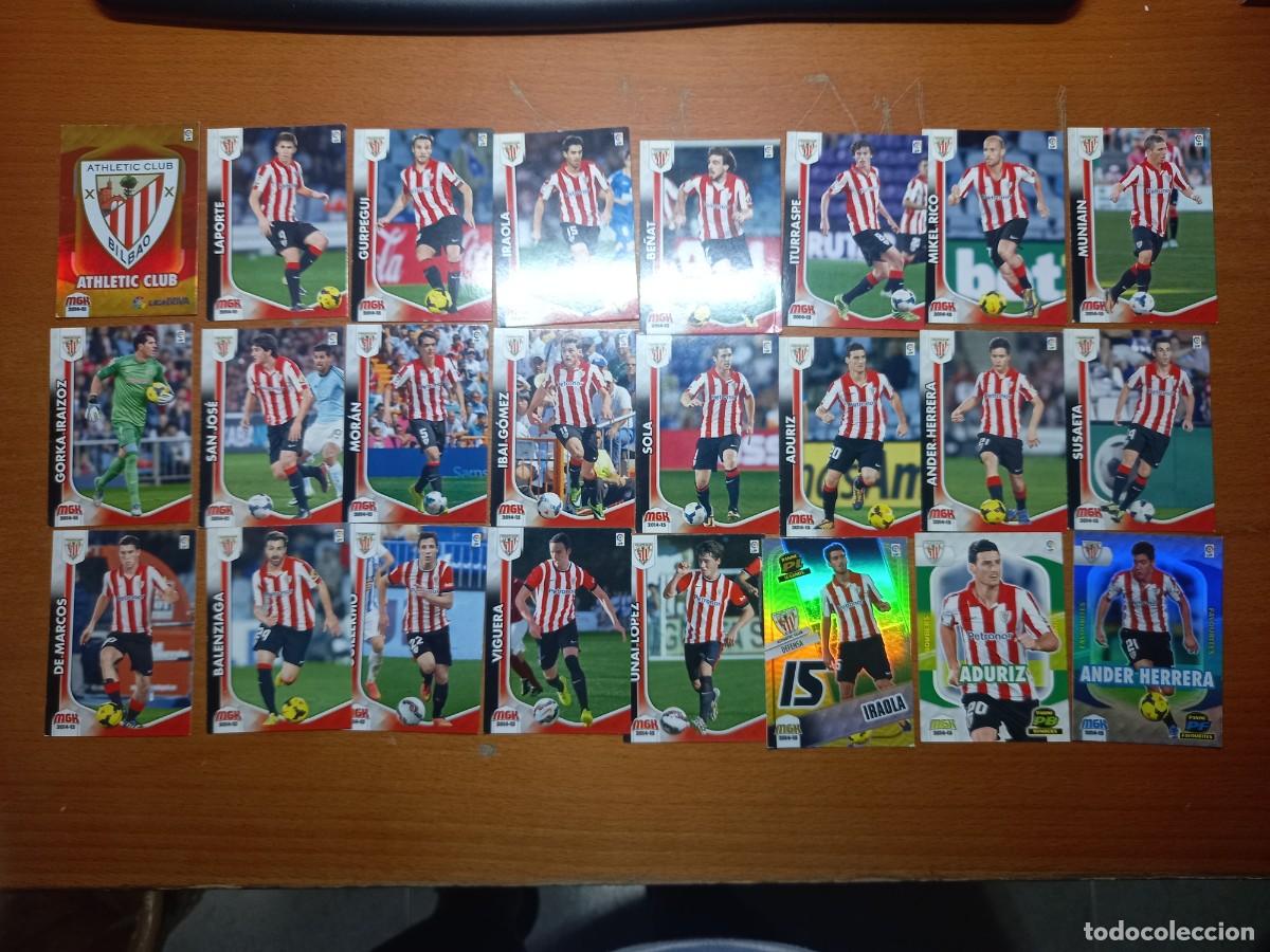 Fu&szlig;ball-Sticker: ATHLETIC mega cracks 2014-2015 27 TARJETAS