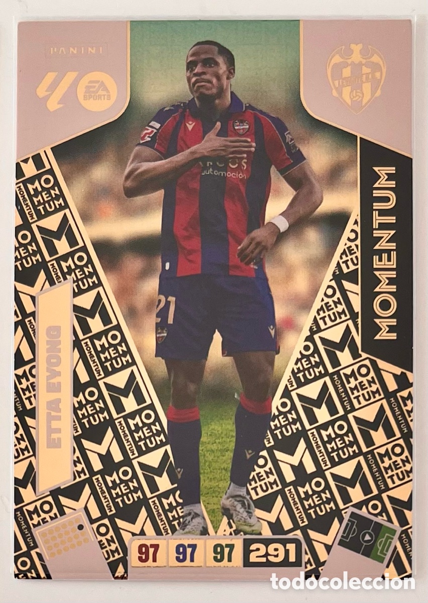 Cromos de F&uacute;tbol: ETTA EYONG MOMENTUM ADRENALYN 25 26 2025 2026