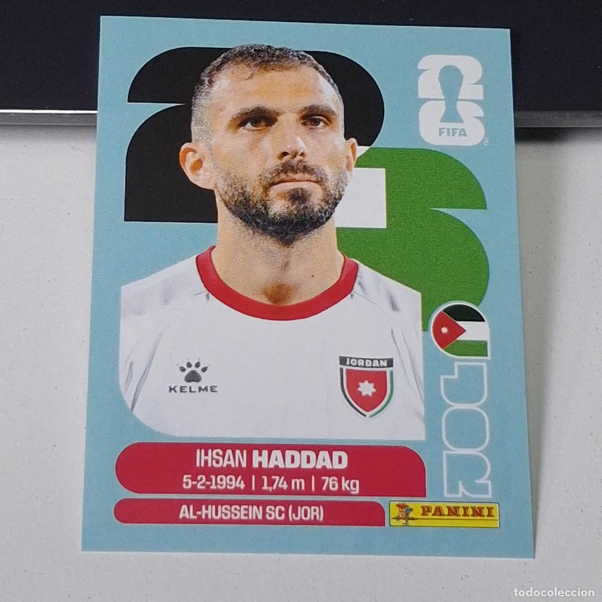 Cromos de F&uacute;tbol: B25 JOR 3 JOR3 IHSAN HADDAD JORDANIA JOR MUNDIAL FIFA WORLD CUP 2026 STICKER PANINI