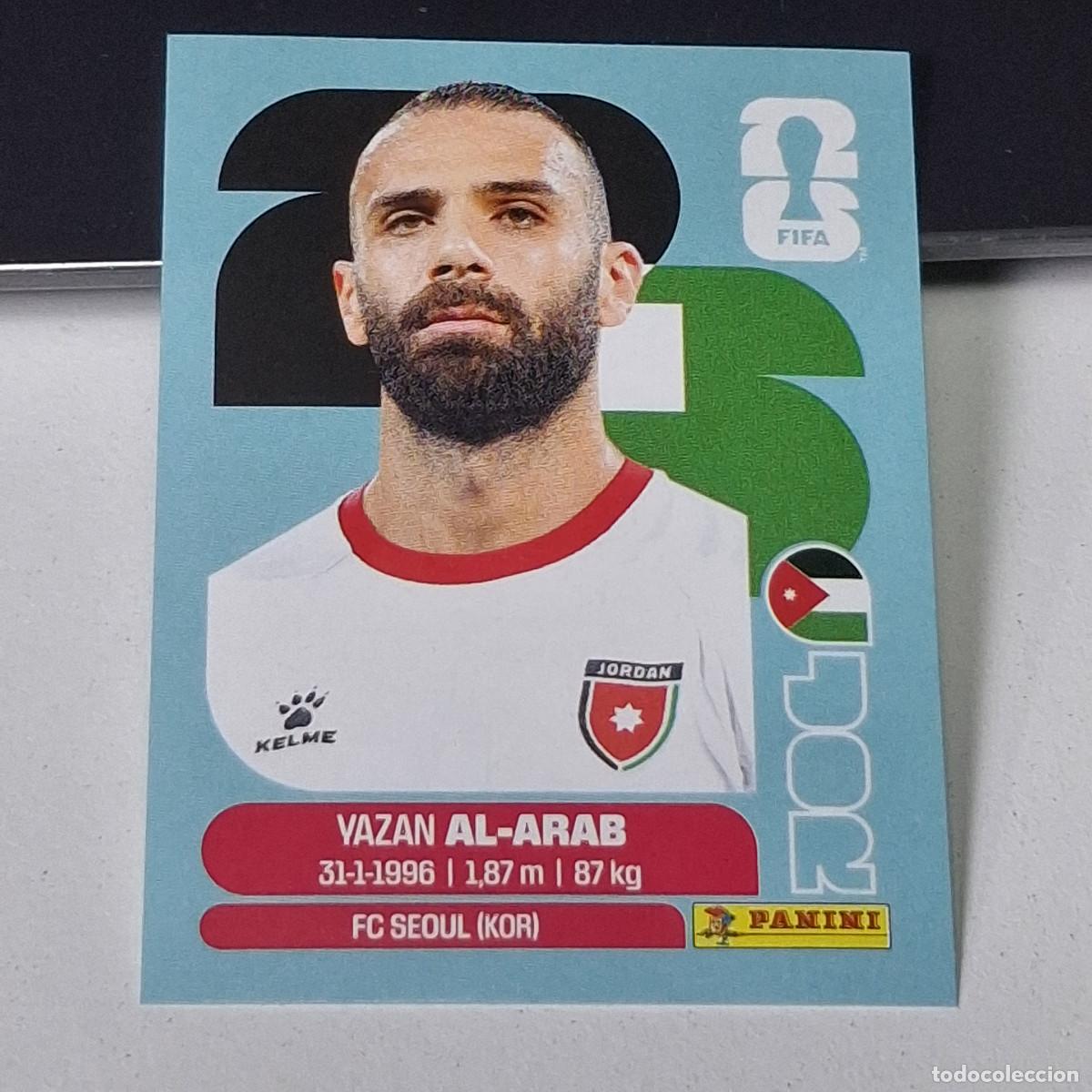 Figurine di Calcio: B25 JOR 5 JOR5 YAZAN AL-ARAB JORDANIA JOR MUNDIAL FIFA WORLD CUP 2026 STICKER PANINI